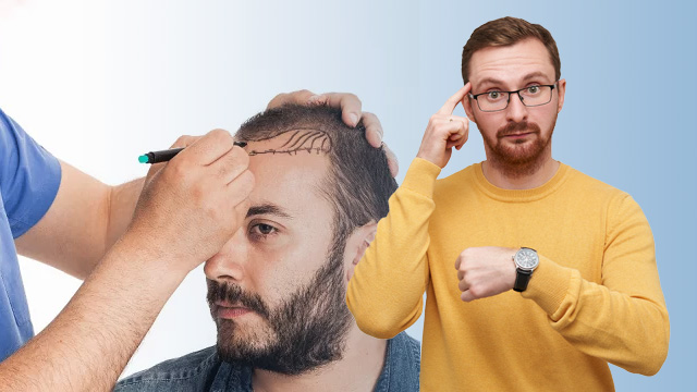 کاشت مو چند ساعت طول می کشد ؟
