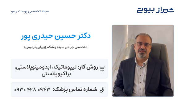 ابدومینوپلاستی در شیراز - دکتر حسین حیدری پور