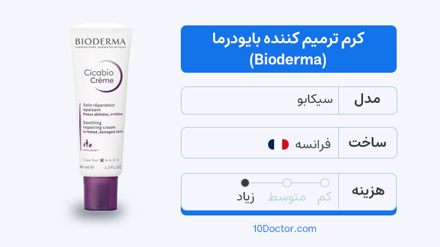 کرم ترمیم کننده بایودرما (Bioderma)