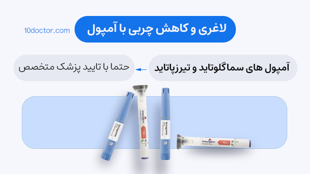 لاغری و کاهش چربی با آمپول